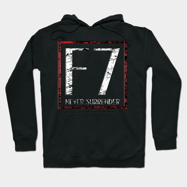 F7 - Never Surrender Moba Hoodie by rachybattlebot